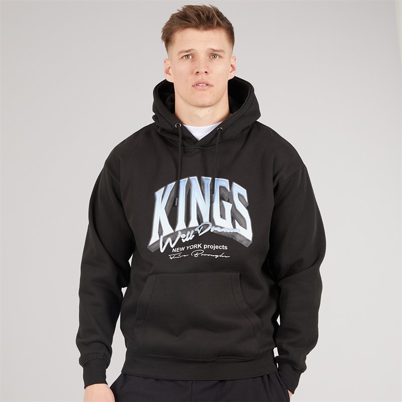 Kings Will Dream Mens Kingteam Hoodie Black