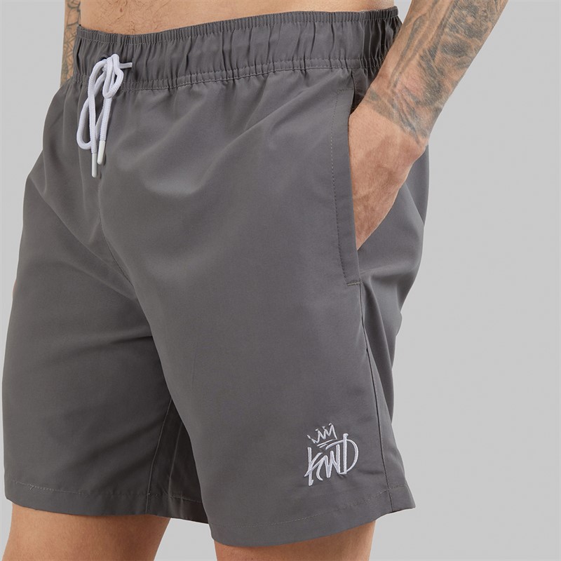 Kings Will Dream Mens Crosby Swim Shorts Asphalt