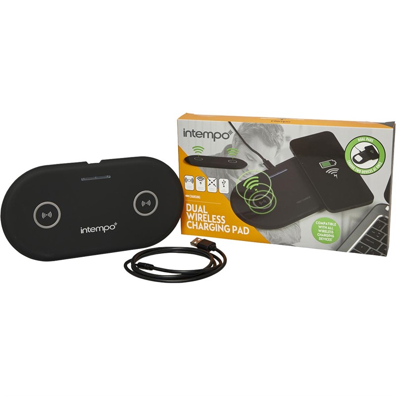 Intempo Dual 10W Wireless Charging Pad Multi