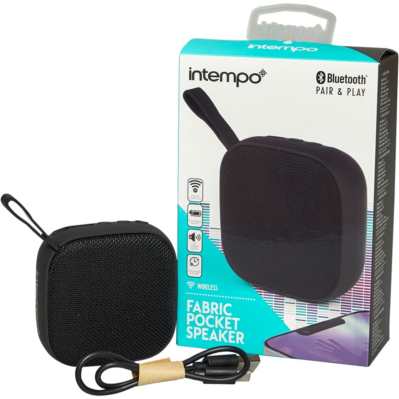 Intempo Pocket Speaker Black
