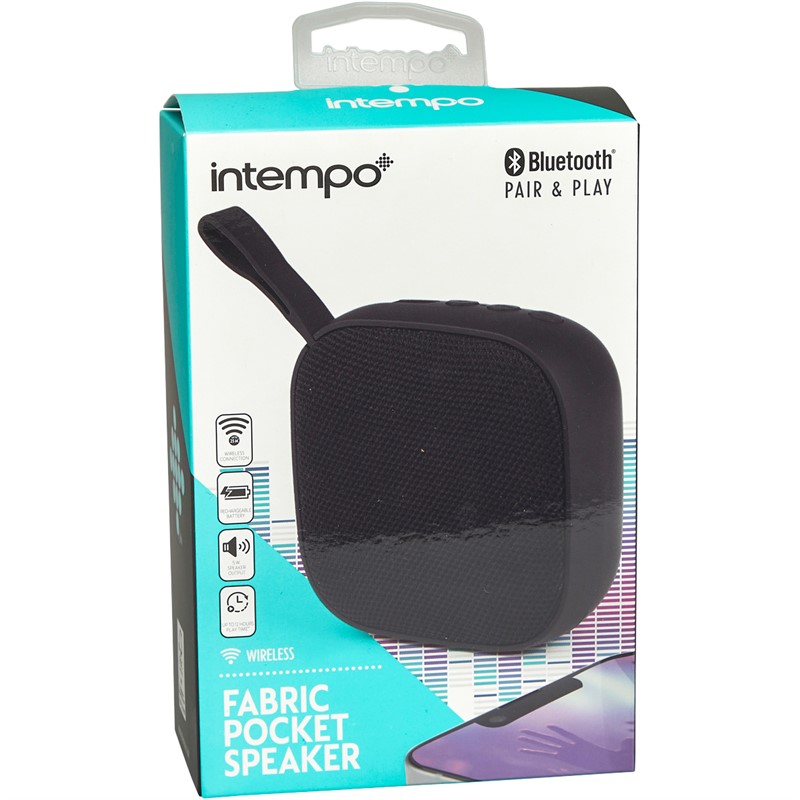 Intempo Pocket Speaker Black