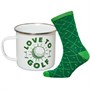 The Gentleman's Emporium Enamel Mug And Socks Multi