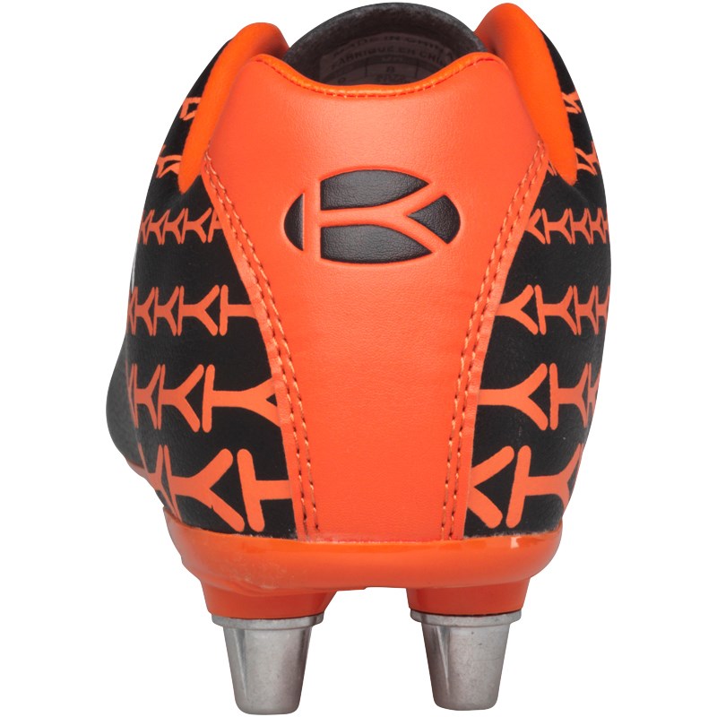 Buy KooGa Mens Control 8 Stud SG Rugby Boots Black/Amber