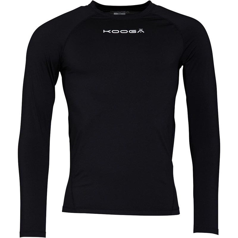 Buy KooGa Mens Elite Thermal Base Layer Long Sleeve Top Black