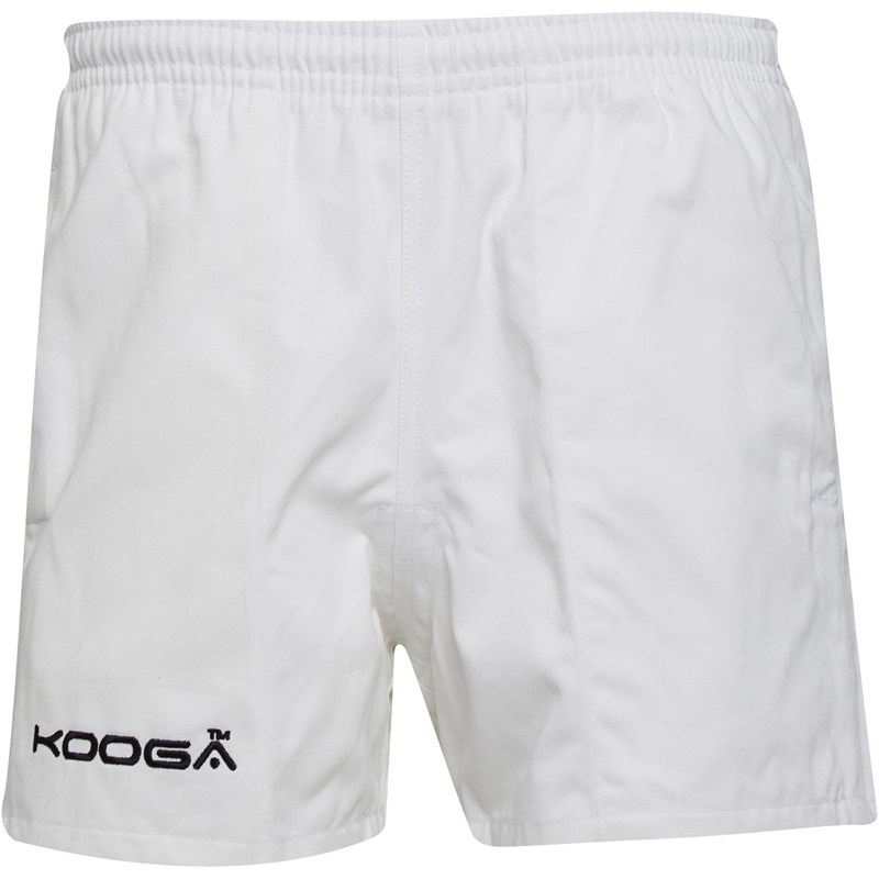 Buy KooGa Mens Murrayfield Rugby Shorts White