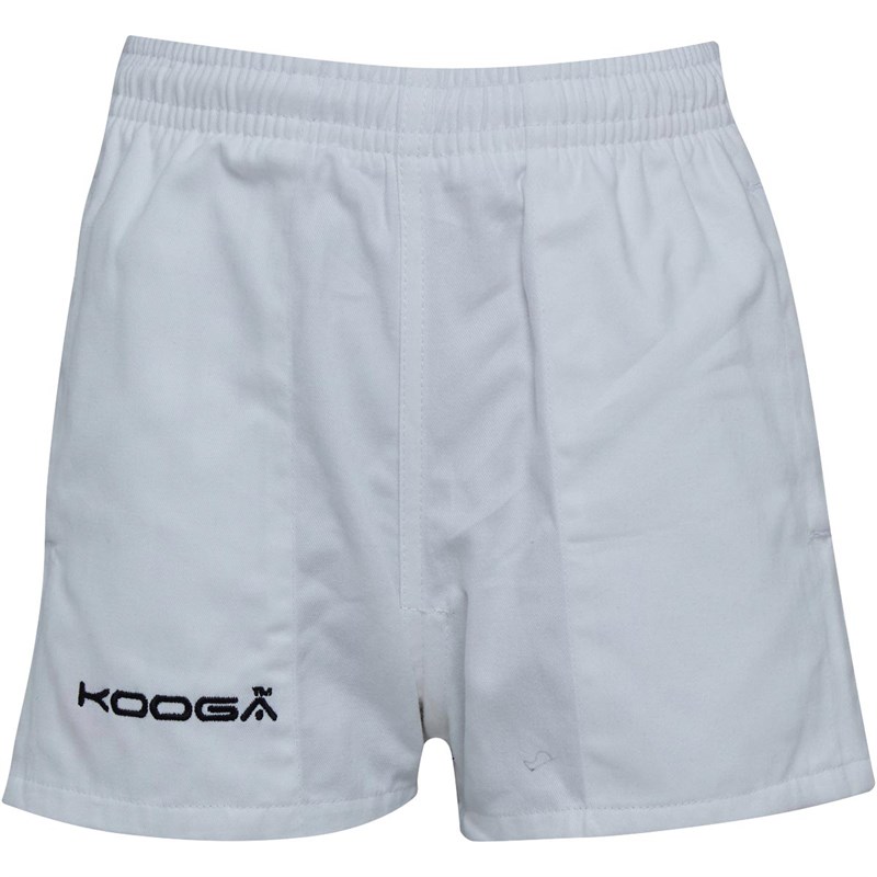 Buy KooGa Boys Murrayfield Rugby Shorts White
