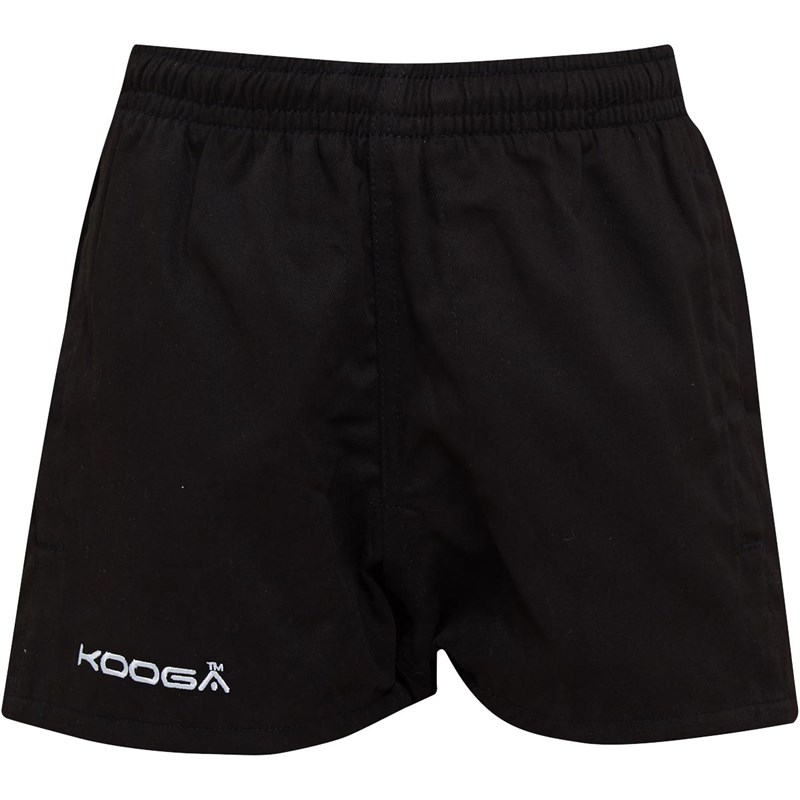 Buy KooGa Boys Murrayfield Rugby Shorts Black