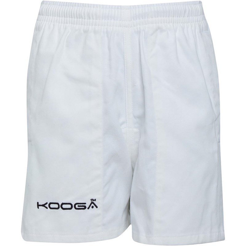 Buy KooGa Boys Murrayfield Rugby Shorts White