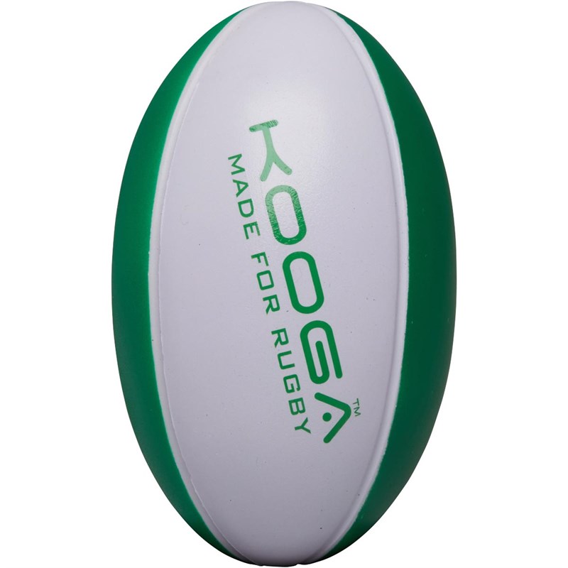 Buy KooGa Mini Foam Rugby Ball White/Green