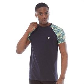 Le Breve Heren Florence T Shirt Marineblauw le breve kopen in de aanbieding