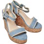 Linzi Damskie Lucia Sandały Jasny Niebieski