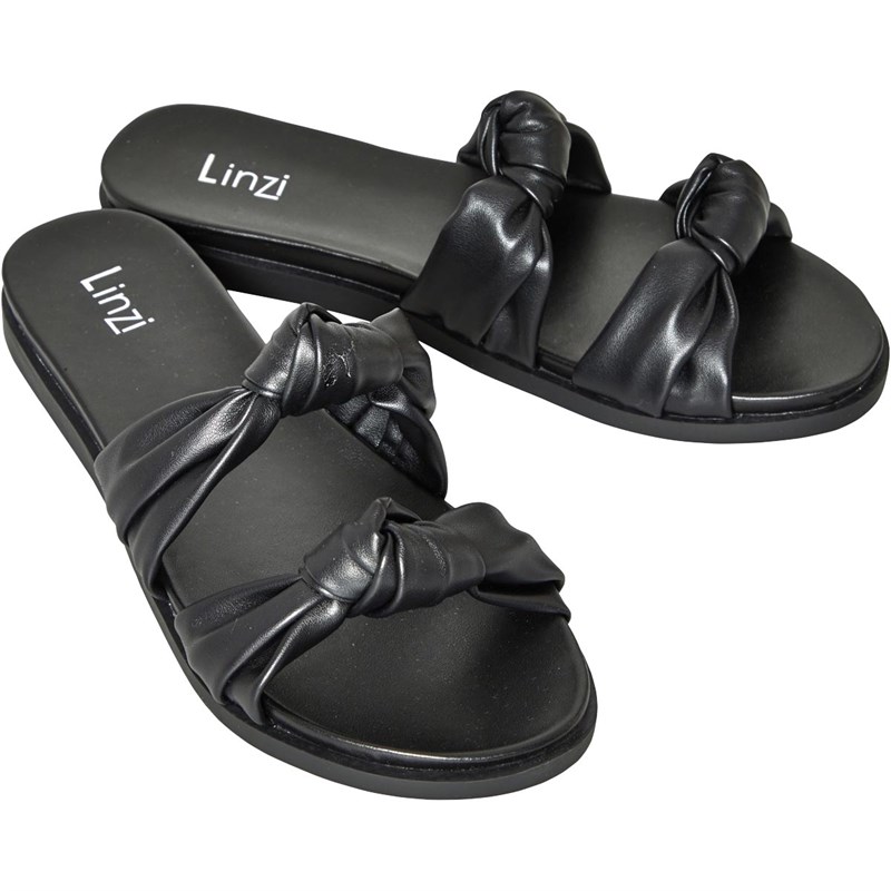 Linzi Womens Quinn Sliders Black