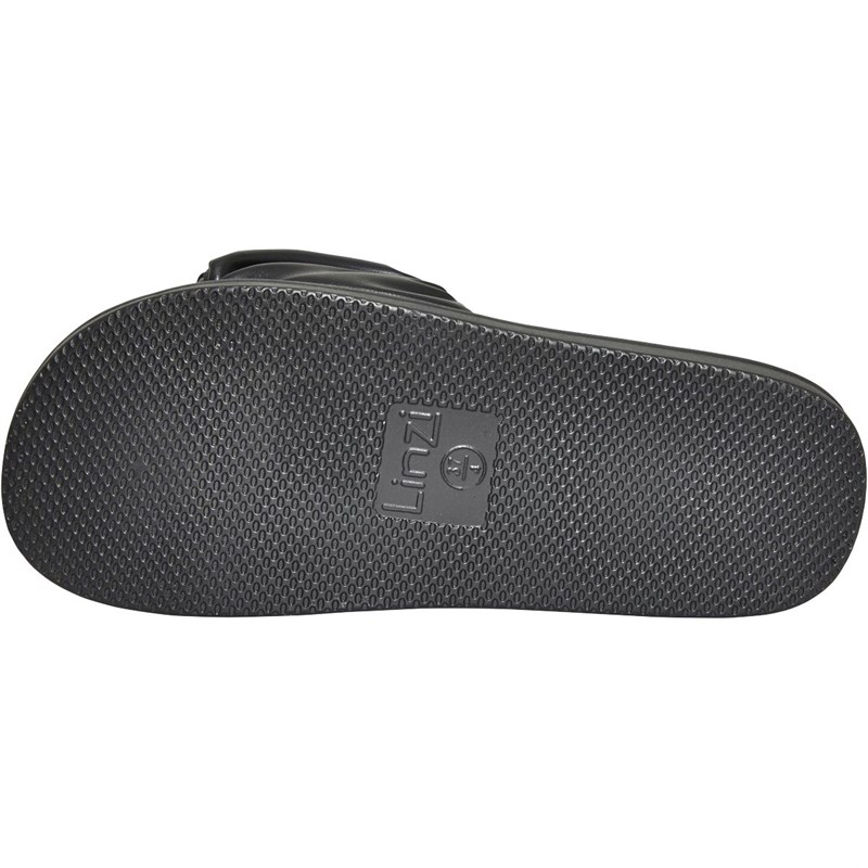 Linzi Womens Blair Sliders Black