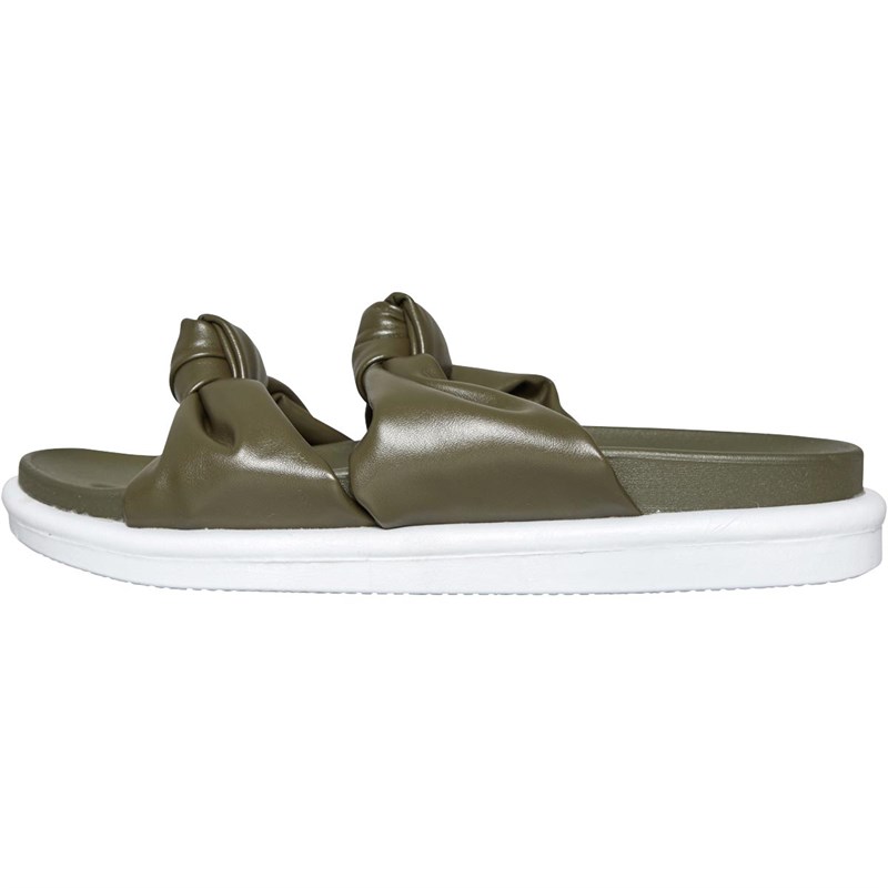 Linzi Womens Thea Sliders Khaki