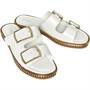 Linzi Womens Cici Sliders White