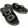 Linzi Womens Cici Sliders Black