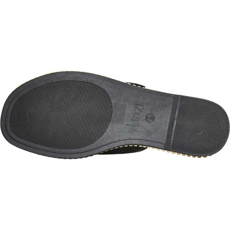 Linzi Womens Cici Sliders Black