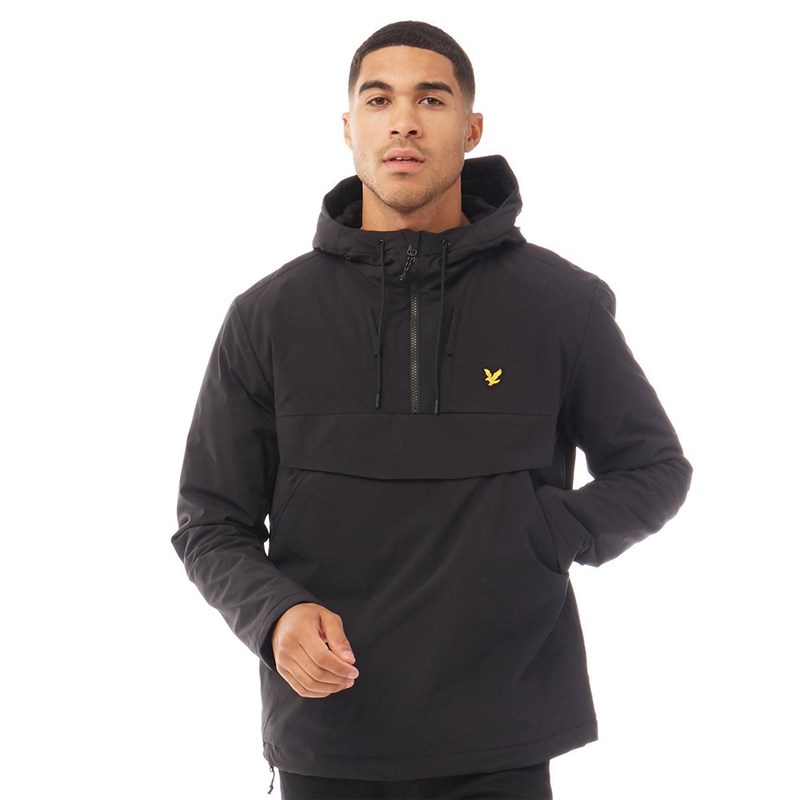 Buy Lyle & Scott Sports Mens Warm Up Anorak True Black