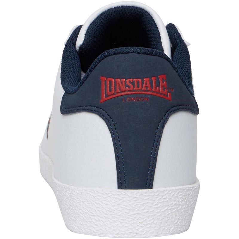 Homme Lowton Baskets Classic Tennis Lonsdale Blanc wN8n0OXkZP