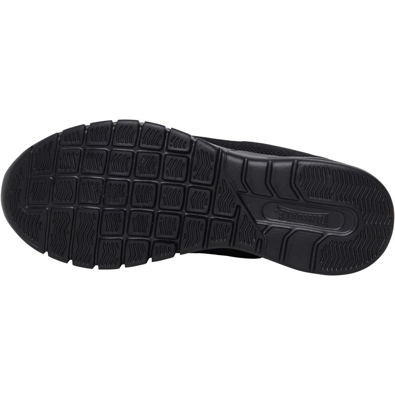 Lonsdale Mens Bedford Trainers Black/Black