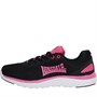 Lonsdale Womens Lisala 2 Trainers Black/Fuchsia