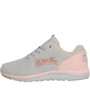Lonsdale Womens Silwick Trainers Grey/Pearl Pink