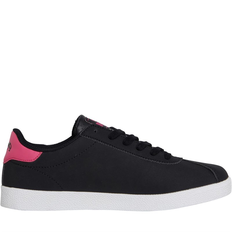 Lonsdale Womens Gowan Trainers Black/Pink