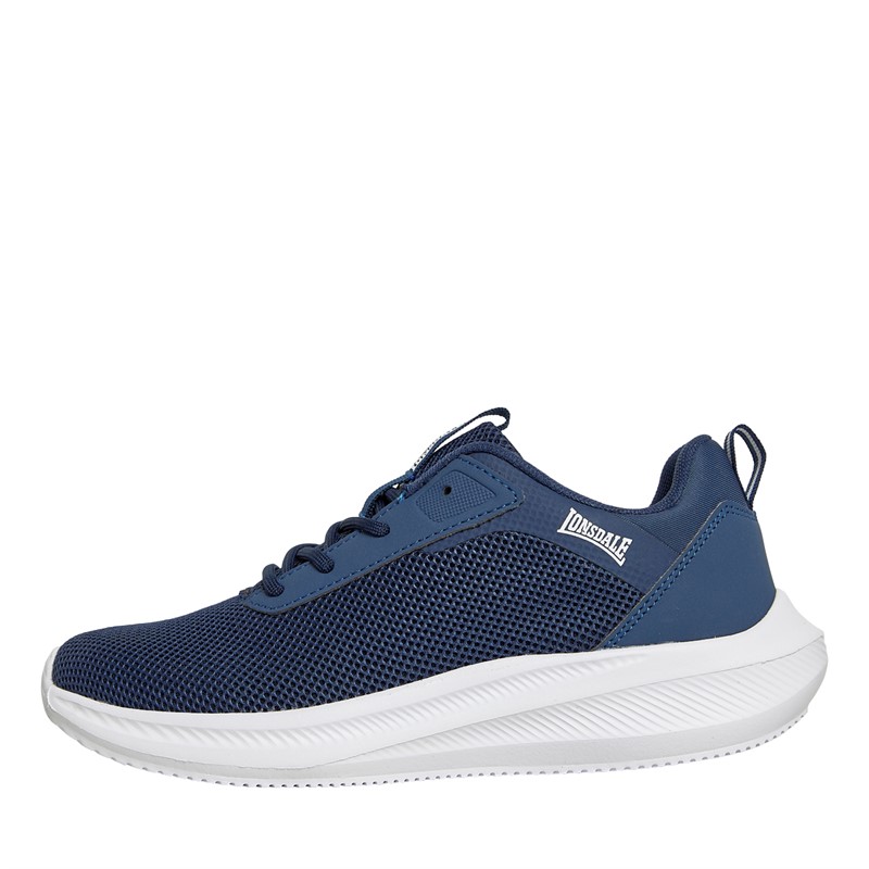 Lonsdale Womens Bowside Trainers Navy/White