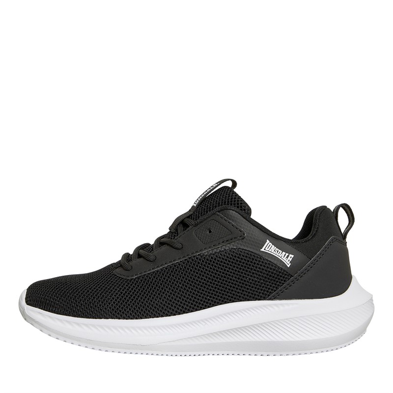 Lonsdale Womens Bowside Trainers Black/White