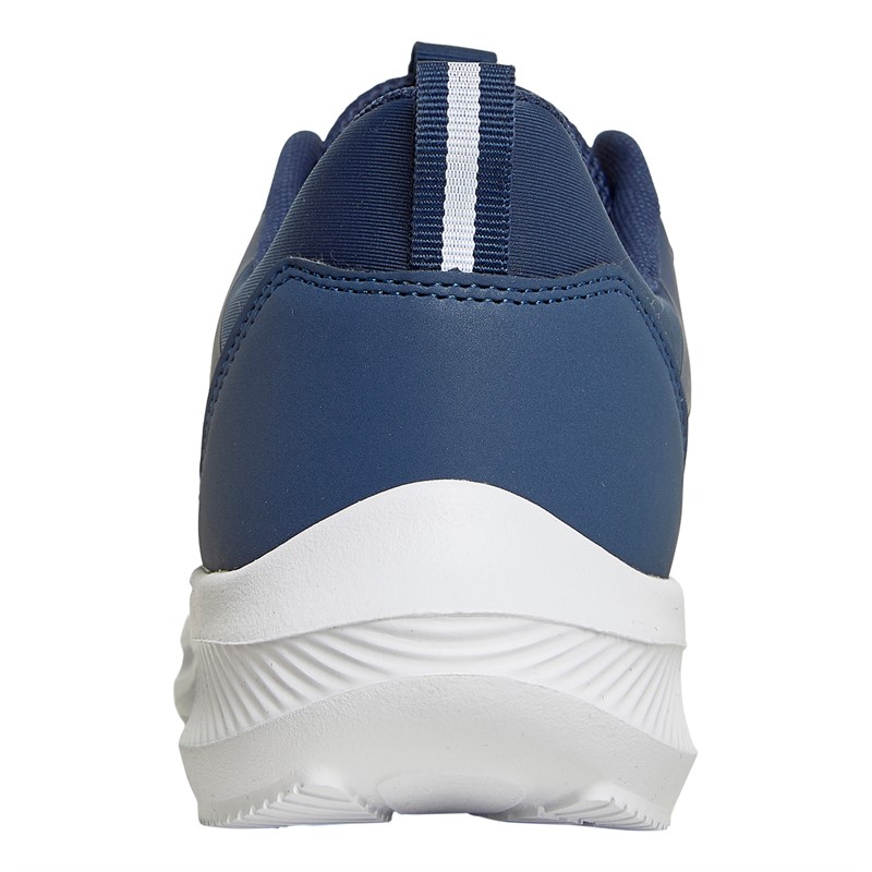 Lonsdale Mens Bowside Trainers Navy/White