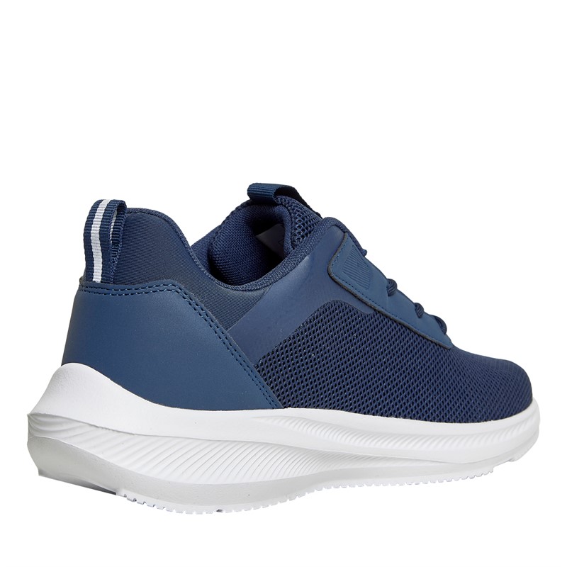 Lonsdale Mens Bowside Trainers Navy/White