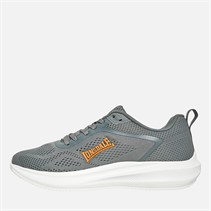 Lonsdale Baskets Santon Homme Gris/Orange
