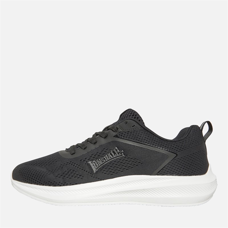 Lonsdale Baskets Santon Homme Noir/Gris - Taille 47.3