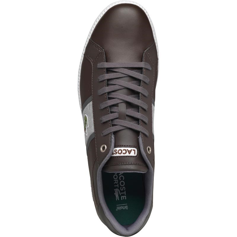 mens dark brown trainers