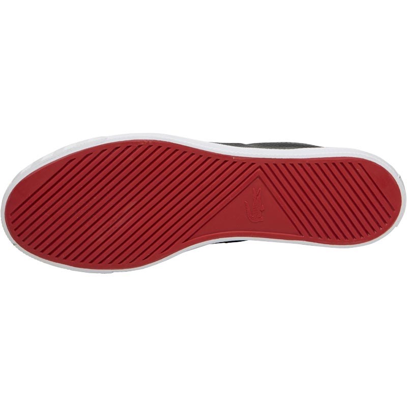 lacoste riberac leather trainers
