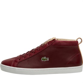 Lacoste Męskie Straightset Chukka Buty Sportowe Czerwony