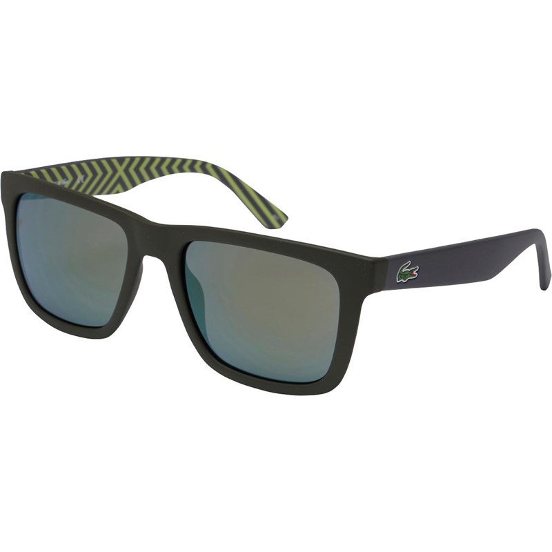 Buy Lacoste Mens Sunglasses Matte Army Green