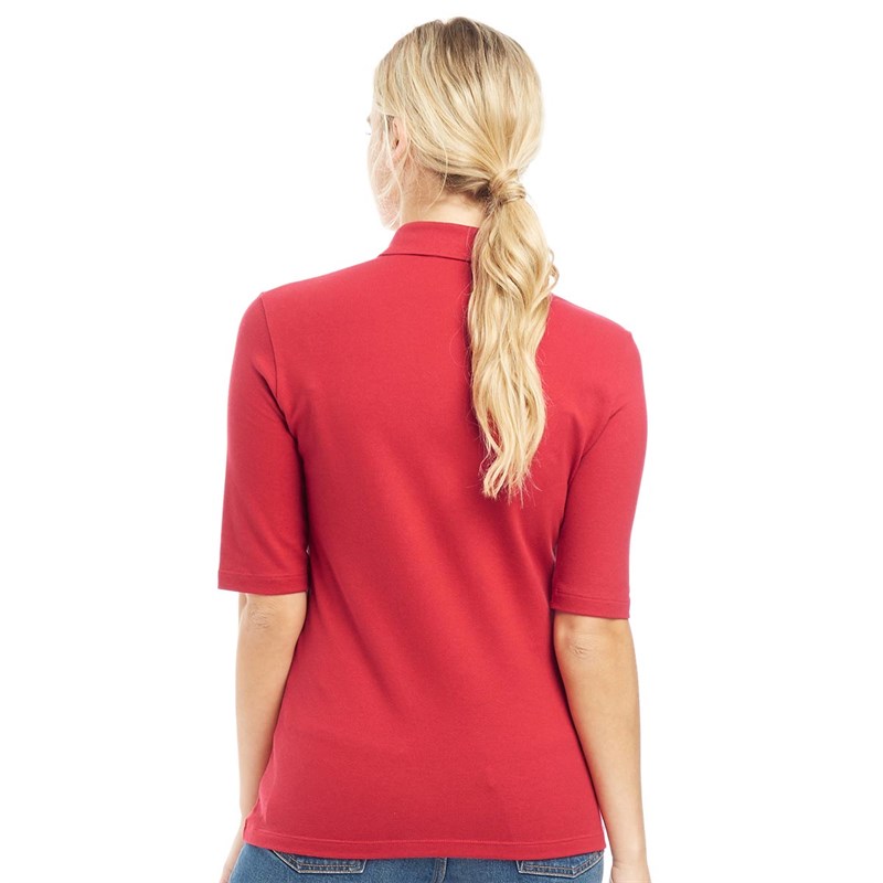 polo reebok femme rouge