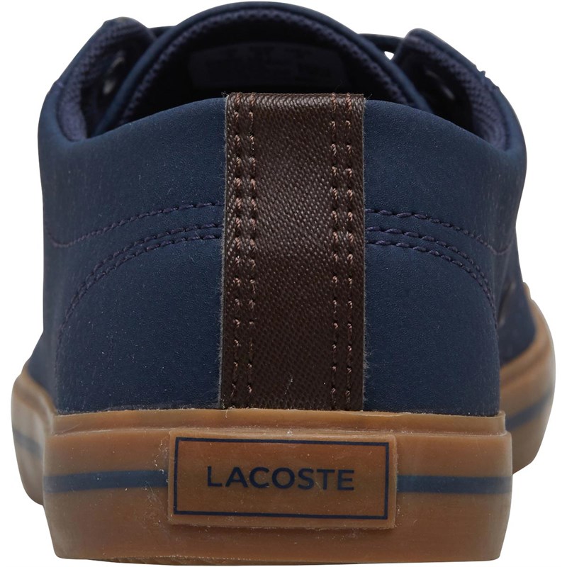 lacoste riberac leather trainers