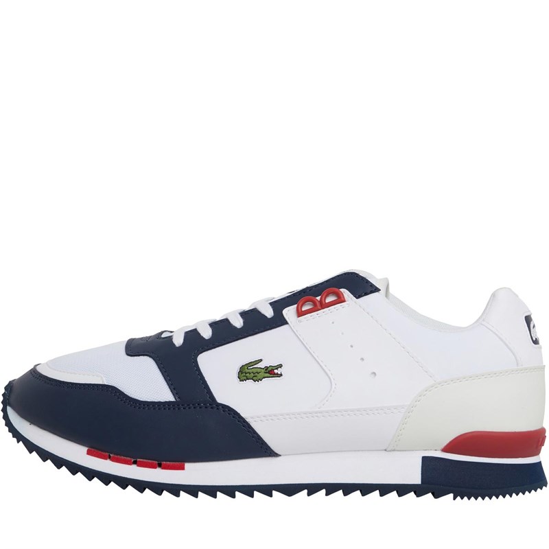 Lacoste Baskets Partner Piste Homme Blanc