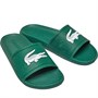 Lacoste Herren Croco Slides Sandalen Grün