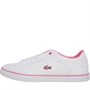 Lacoste Baskets Lerond Bl Fille Blanc