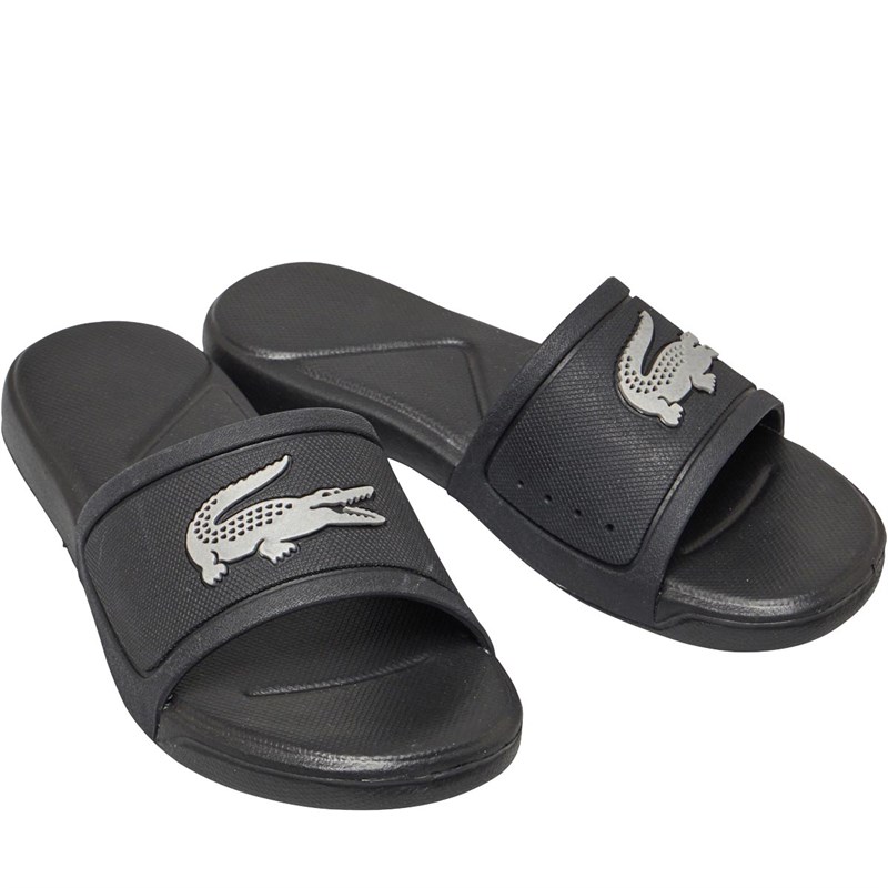 lacoste junior sliders