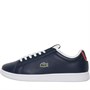 Lacoste Baskets Carnaby Evo Femme Bleu Marine