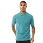 Lacoste Męskie L1212 S6T Koszulka Polo Turkusowy-Zielony