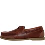 Lacoste Chaussures Bateau Nautic Homme Brun Clair