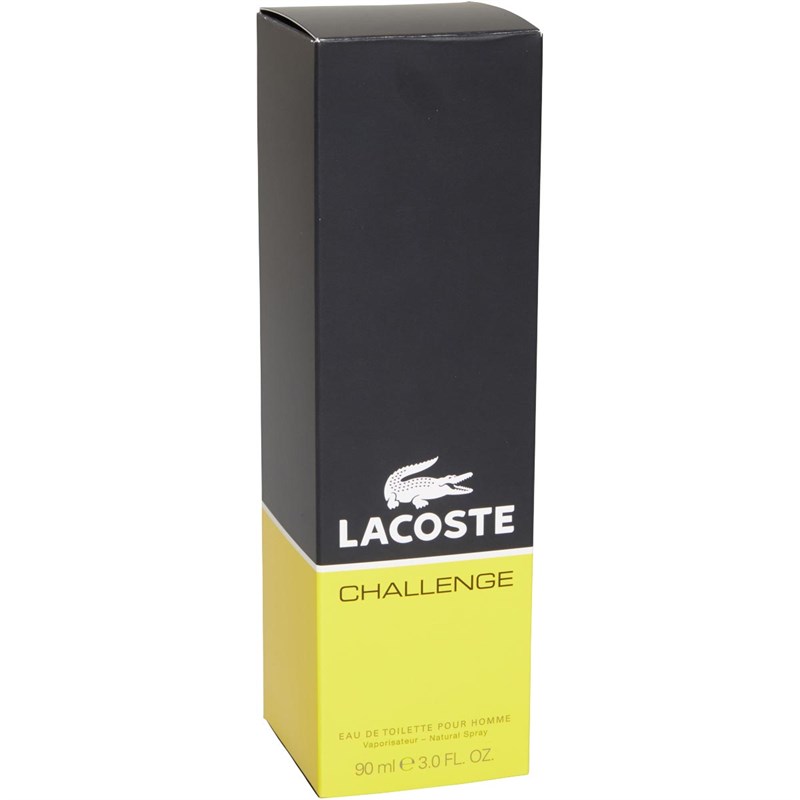 Lacoste Heren Challenge 90Ml EDT Spray Eau De Toilette Multi