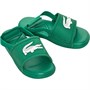 Lacoste Kinder L 30 Slides Slider Sandalen Grün