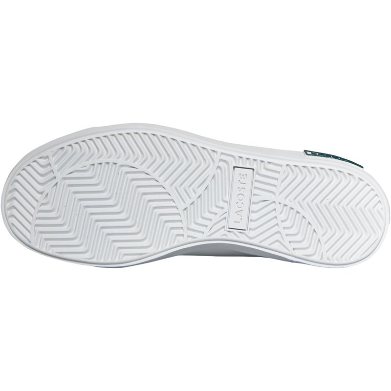 Lacoste Dziecięce Powercourt Trampki Biały