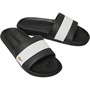 Lacoste Womens Croco Slides 120 Black/White
